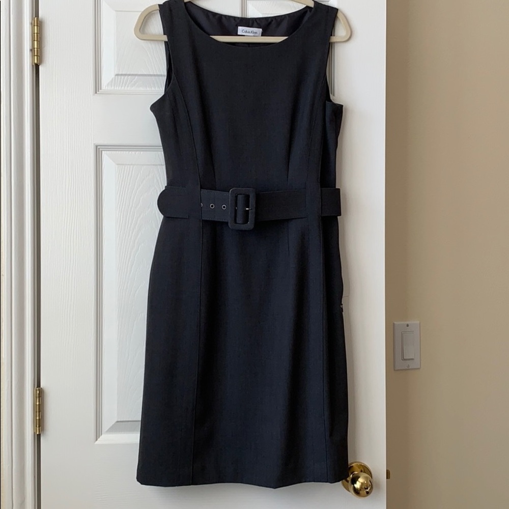 Gray professional dress